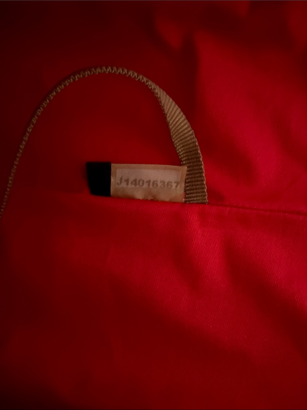 Dooney & Bourke Logo Lock Tote - Ginger with Red Interior - NWT - Picture 3 of 7